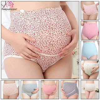 0928~ algodón mujeres embarazadas bragas ajustable cintura alta maternidad ropa interior (1)