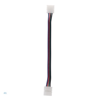 bel 4 pin 10mm 17cm rgb led tira de luz adaptador conector de alambre para 5050 led tira de luz