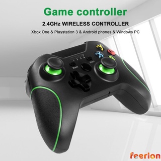 2.4G Inalámbrico Controlador De Juego Joystick Para Xbox One Para PS3/Android Teléfono Inteligente Gamepad Para Win PC 7/8/10 feerlon