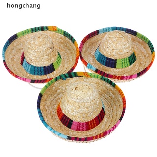 hongchang mini perro mascota sombrero de paja sombrero de gato sombrero de sol fiesta playa sombreros de paja sombreros perros sombrero mx