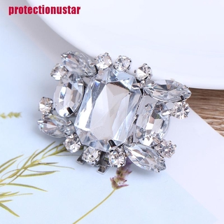 prmx 1pc zapatos de mujer decoración de diamantes de imitación de aleación clips elegantes hebillas jalea