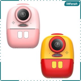 [XMFGYGZH] Portable Kids Children Digital Instant Print Camera Toy 2\" Screen for Boys Girls
