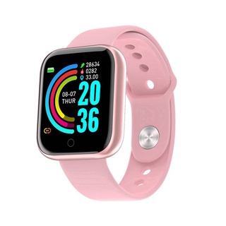 yl stock listo y68 smart watch ips pantalla fitness pulsera presión arterial frecuencia cardíaca ip68 impermeable deporte smartwatch (7)