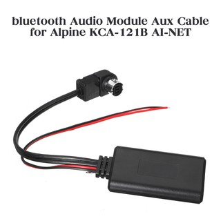 Sinostore Módulo De audio inalámbrico Bluetooth Aux Para Alpine Kca-121B Ai-Net Ipod cable Iphone