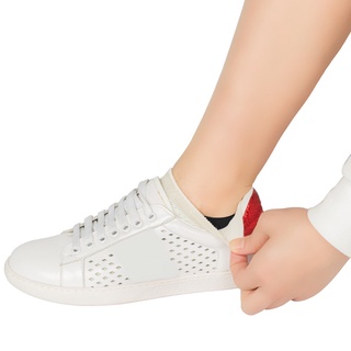 1 par de protectores de silicona para aliviar el dolor del talón, fascitis plantar - inserciones de zapatos de pie para tendinitis, espolones, fascia