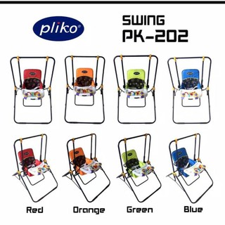Pliko Swing 202/columpio de bebé/asiento de comedor de bebé - azul cielo