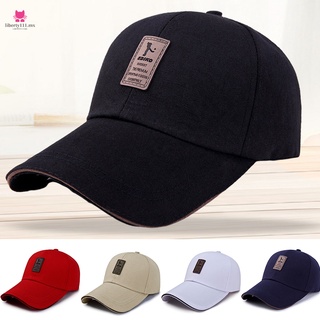 Cap Baseball Simple Cap Casual Sun Protection Sun Hat Polyester Hat Portable All-Matched for Men and Women