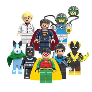 DC Super Heroes Minifigures Magic Dog Robin Bloques De Construcción Juguetes Para Niños