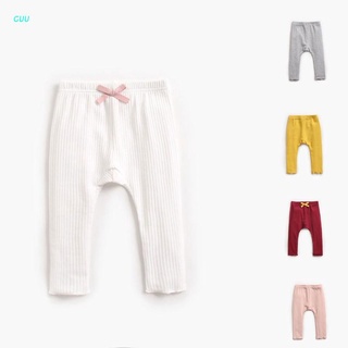 Guu 0-4 años/pantalón/leggins para bebés/niñas/color Pastel (1)