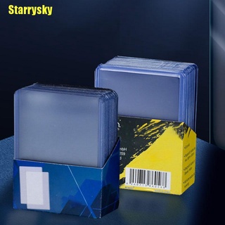 [Starrysky] 50 unidades de fundas protectoras transparentes para tarjetas deportivas coleccionables