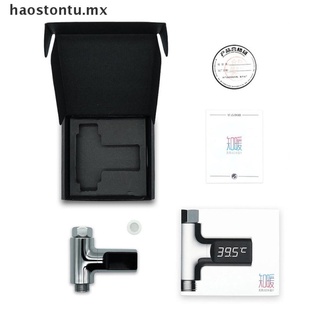 hao - termómetro de ducha giratorio 360, monitor de temperatura del agua, medidor inteligente de energía.