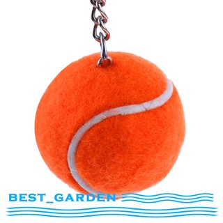 Mini Tennis Ball Key Chain Handbag Key Car Keychain Backpack Ornament