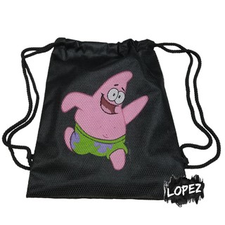 Patrick Starfish Net Bag/bolsa con cordón bob esponja Squarepants/bolsa de cadena de estrellas de mar lópez