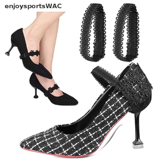 [enjoysportswac] 1 par de correas elásticas ajustables de encaje sexy para zapatos de tacón alto [caliente]