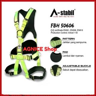 Arnés de cuerpo completo ASTABIL 50606 cinturón de seguridad protección contra caídas