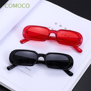 comoco accesorios de verano gafas de sol para mujeres pequeño marco gafas de sol retro oval gafas de sol uv400 moda vintage sombras