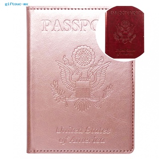 giftsuc - funda para tarjetas (8 colores, resistente al desgaste, compacto, protector de pasaporte, práctico para exteriores)