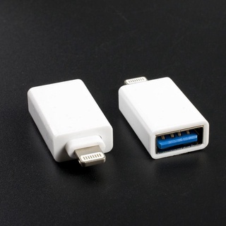 USB 3.1 Female to 8 Pin Lightning Male Converter Apple Lighning OTG Adapter