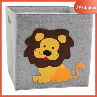 plegable apilable fieltro cesta de almacenamiento cubos rectangular 30x30cm niños habitación toallas juguetes ropa armario organizador contenedor