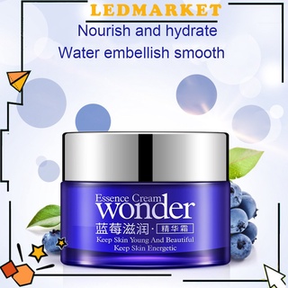 Bioaqua crema Hidratante esencia azulberry Para el cuidado de la piel/Nutritiva