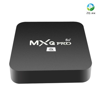 mxq pro 4k 2.4g/5ghz wifi android 9.0 quad core smart tv box mxqpro5g reproductor multimedia 1g + 8g (8)