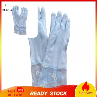 newcat guantes de limpieza transpirables reutilizables para lavar platos de cocina