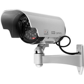 [COD] cámara de seguridad LED de energía Solar CCTV falsa cámara de seguridad al aire libre