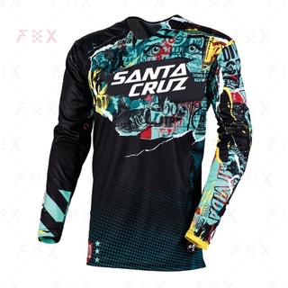 Santa Cruz Moto Bicicleta Jersey Mtb Nuevo 2021 Manga Larga Ciclismo Enduro Downhill T-shirt Bmx Motocross Mx Ropa De Montaña (3)