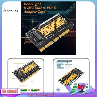 DIS_ Tarjeta Adaptadora De Velocidad Completa NVME SSD A PCI-E Convertidora Conveniente Para Escritorio