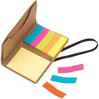 Carpeta de Carton de Bolsillo con Stickers Adhesivos de Colores