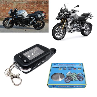 khaos * Sistemas De Alarma Antirrobo Universales Con Mando A Distancia Para Protección Contra Robo De Motocicleta