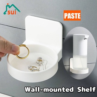 Estante desinfectante de jabón montado en la pared accesorio