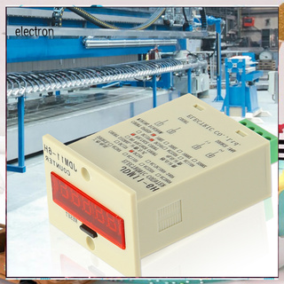 electronico Stock JDM11-6H DC 24V 6 dígitos eléctrico Digital pantalla contador reajustable acumulador