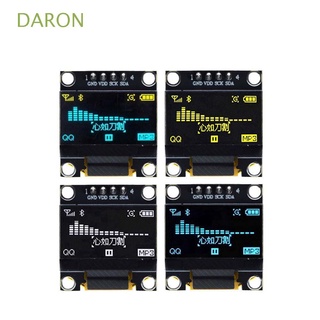 DARON SDA pantalla LCD VDD negro placa LCD módulo SSD1306 I2C IIC comunicación 0.96 pulgadas Smart Electronics 128*64 para Arduino OLED módulo de pantalla/Multicolor (1)