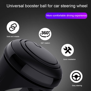 Spinner LILYCUTE - bola Universal para volante giratorio, diseño de volante de coche, ajuste de rotación de 360 grados (6)