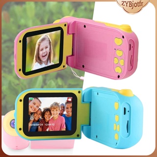 Cámara de niños con pantalla LED de 2 pulgadas1080p juguete portátil recargable niños FHD cámara Digital videocámara para niñas niños (1)