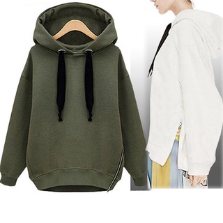 Long Sleeve Hooded Padded Sweater Loose Top Jacket