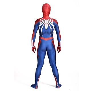 traje de pareja para niños Adult Spider-manjump Insomniac Spiderman Cosplay disfraz 3D impresión Spidey Zentai Suit (5)
