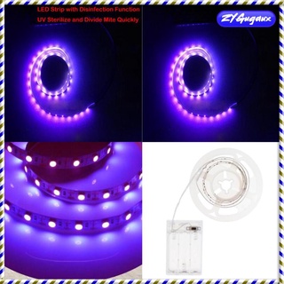 tira de luz uv led ultravioleta flexible púrpura luz negra lámpara de cinta uv, 0,5 m-2 m