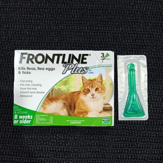Frontline Plus gatos y gatitos piojos para gatos