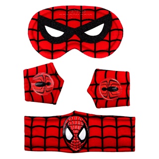 Kit de accesorios Disfraz de Hombre Araña spiderman para niño