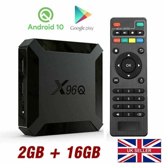 Smart-Box X96Q 2gb H313 16gb Android 10 Tv Box Allwinner Hd Media Player Rede Wifi Hdmi