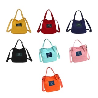 [8@19] mini bolso de hombro coreano para mujer/bolso de lona para mujer