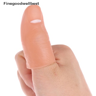 fbmx 5 piezas punta del pulgar dedo falso truco de magia de cerca desaparecer aparecen juguetes de dedo caliente