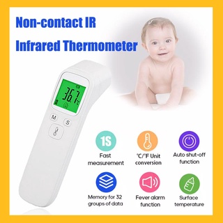 Baby Forehead Non-Contact Temperature Sensor Gun Meter Digital LED Infrared Electric Clinical Thermometer Children Adult ..