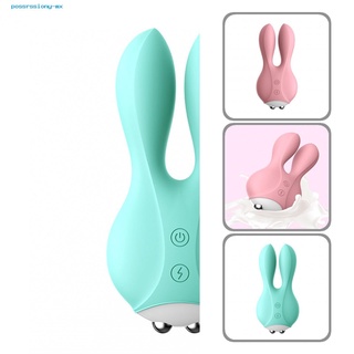 possrssiony.mx estimulador de punto g de carga rápida vibrador de placer sexual huevo con orejas de conejo delicado sedoso para mujeres adultas