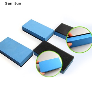sanlitun 10* coche cerámica revestimiento esponja vidrio nano cera aplicador almohadillas de pulido venta caliente