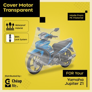 Cubierta de motocicleta/cubierta de motocicleta YAMAHA JUPITER Z1 impermeable TRANSPARANT/cubierta de motocicleta