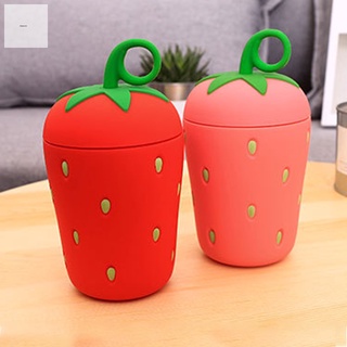 Creative Strawberry Water Cup Portable Heat-Resistant Stainless Steel Vacuum Flask for Home Camping Traveling (2)
