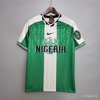 Spot Goods 1996 Nigeria Home Retro Camiseta De Fútbol
